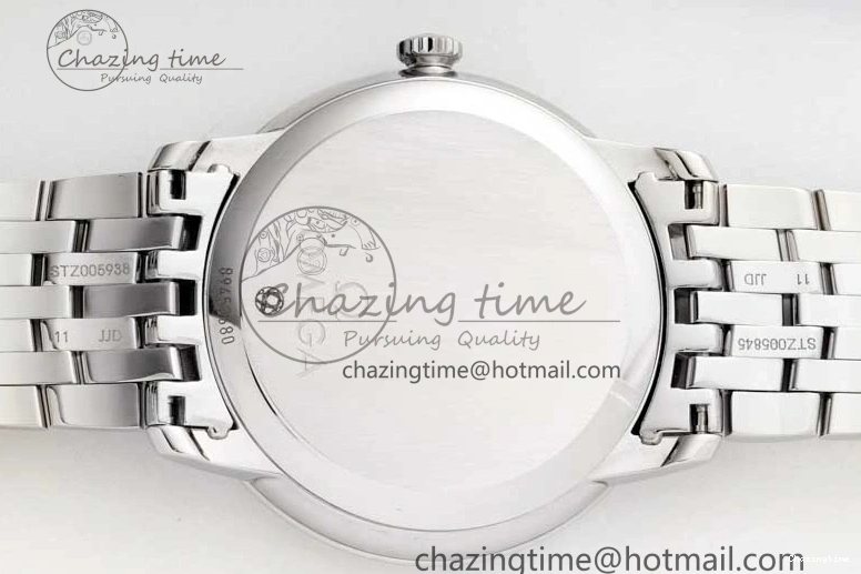 0311 Bright De Ville SS DIWF 1:1 Best Edition Silver Dial SS Markers on SS Bracelet MIYOTA 7848